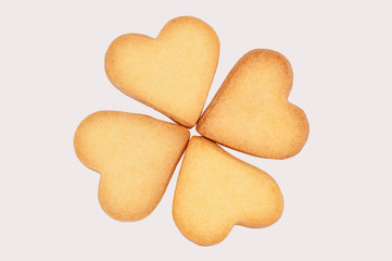 Heart biscuits