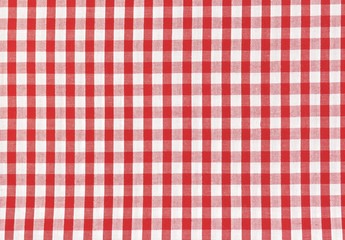 Red Gingham Background