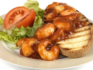 King Prawn and Salsa