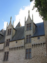 Fototapeta premium Château de Rochechouart ; Charente, Limousin, Périgord