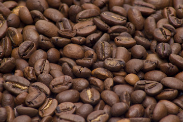 background of coffee beans