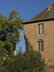 Fototapeta na wymiar Château de Rochechouart ; Charente, Limousin, Périgord