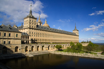 Fototapeta na wymiar El Escorial Monastery, Madrid, Spain Catholic monastery