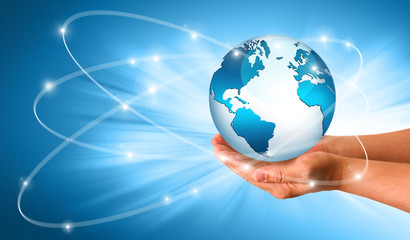 Best Internet Concept of global business from concepts series