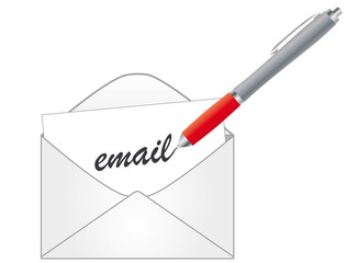 email and pen icon
