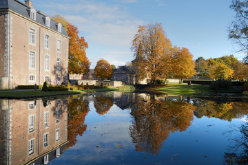 Pool with reflection in Voerendaal