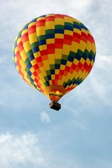Hot air passenger balloon
