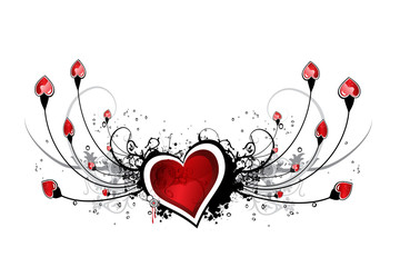 Abstract st Valentin's Day design