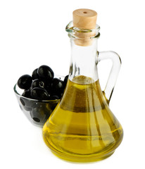 Olive oil and olives