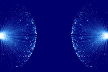 Fibre optic background.
