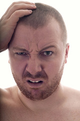 Obraz premium Young man in pose