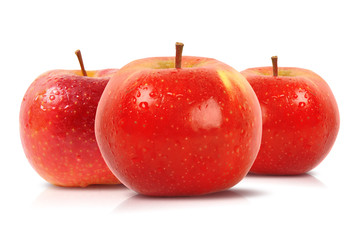 3 pommes rouges