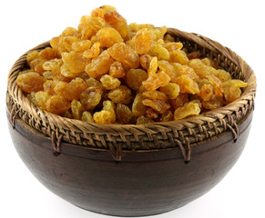 bol de raisins secs