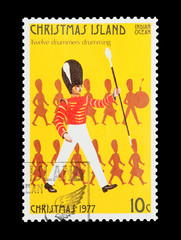 Christmas Island stamp twelfth day of Christmas