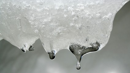 glace et eau