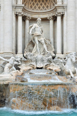 Naklejka premium Fontana di Trevi