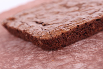 brownie au chocolat