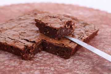 brownie au chocolat