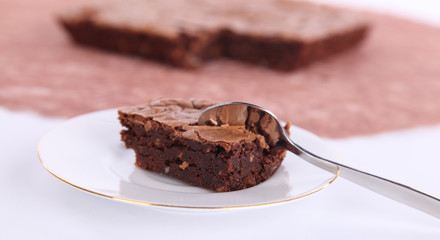 brownie au chocolat