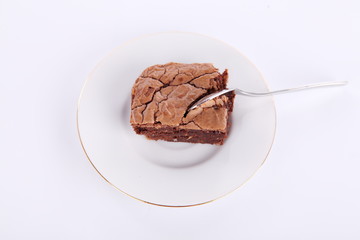 brownie au chocolat