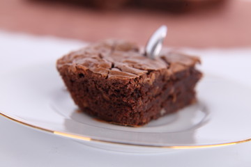 brownie au chocolat