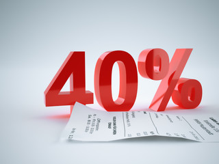 3d Rendering 40 Prozent