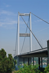 Bosporusbrücke in Istanbul/Türkei