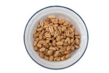 Assiette de cacahuètes