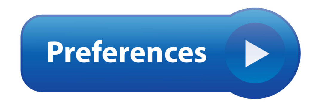 PREFERENCES Web Button (my account profile options settings)