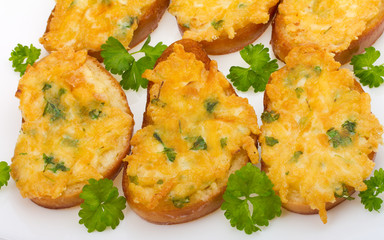 baked sandwiches with cheese