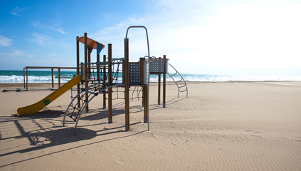 swing on the beach