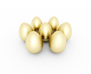 Silvergolden eggs