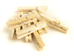 wooden clothes pin