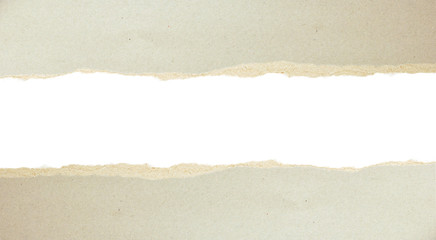 Torn paper