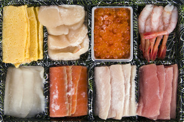 Sashimi the frozen