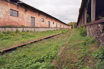 Fototapeta premium neglected building