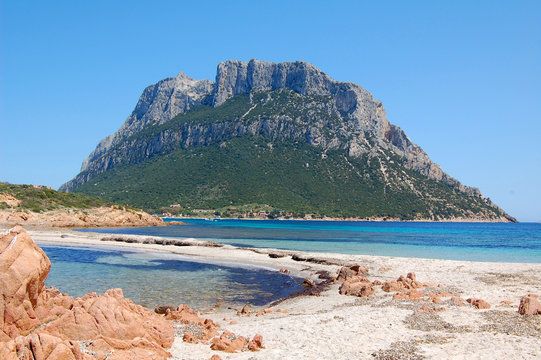 Tavolara (small Island Of The Northeast Coast Of Sardinia)