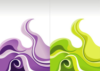 vector abstract color illustration