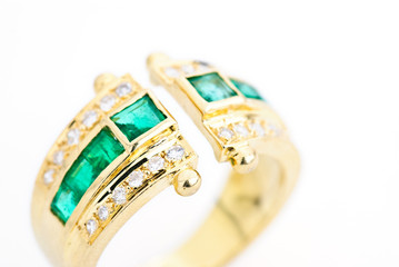 Gold Turmalin Ring