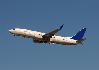 Modern passenger airplane