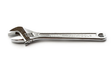 Spanner isolated on white