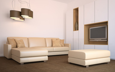 Modern living-room