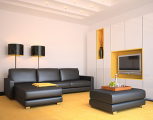 Modern living-room
