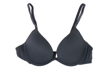 Black bra.