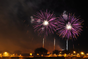 Fototapeta premium Fire Works