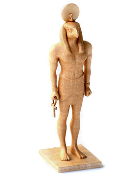 3D Statuette of Egyptian God Horus