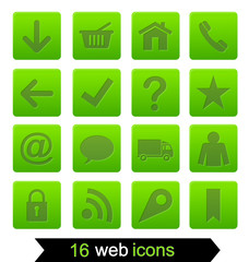 16 web icons 3 (green)