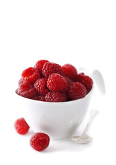 fresh raspberries