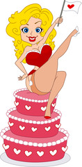 Valentine Cake