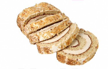 sliced sweet roll